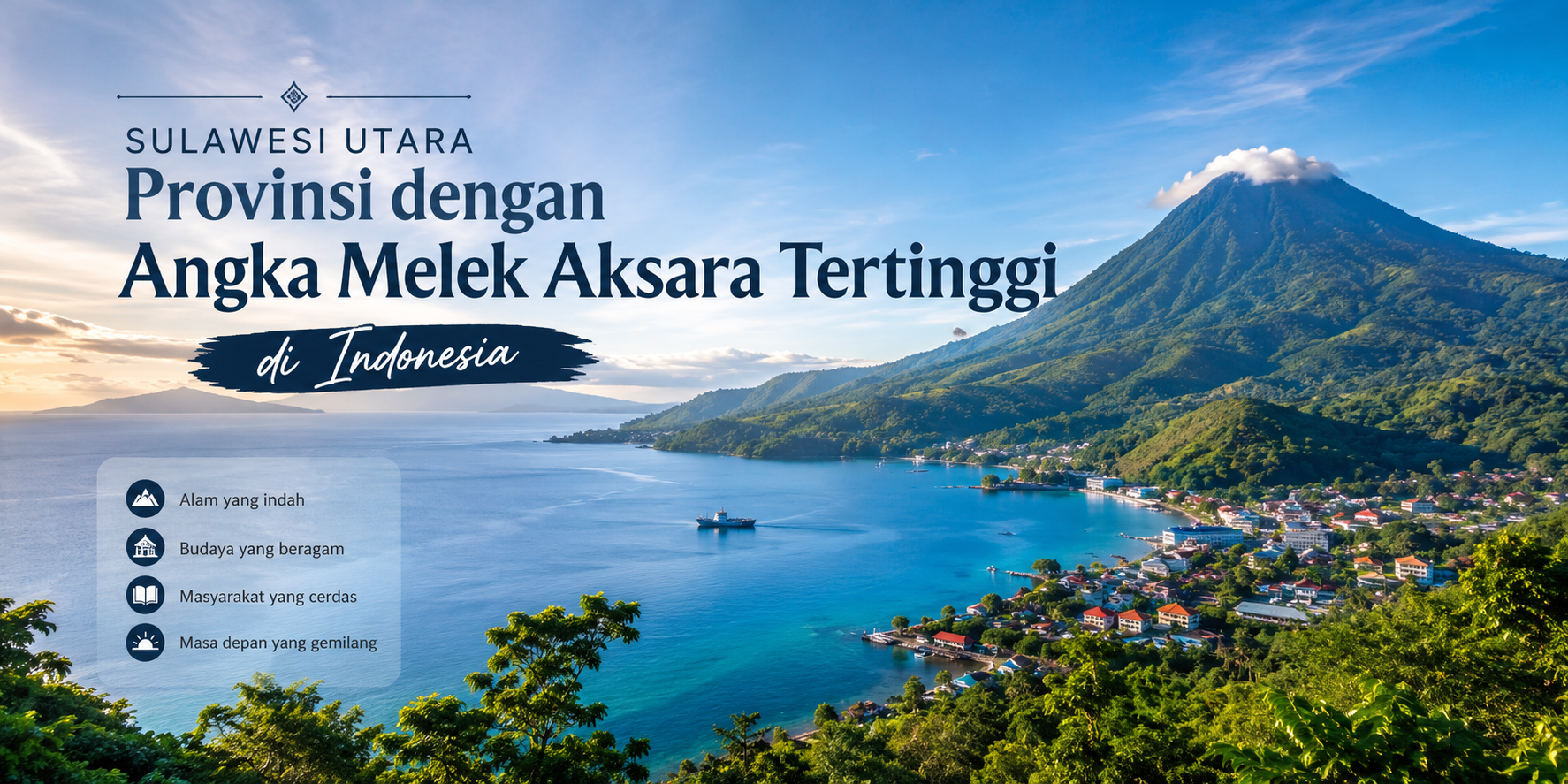 Sulawesi Utara, Provinsi Indonesia dengan Angka Melek Aksara Tertinggi