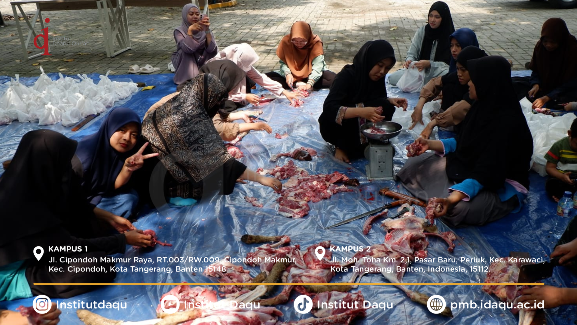 IDAQU Jakarta Gelar Shalat Idul Adha dan Penyembelihan Hewan Qurban
