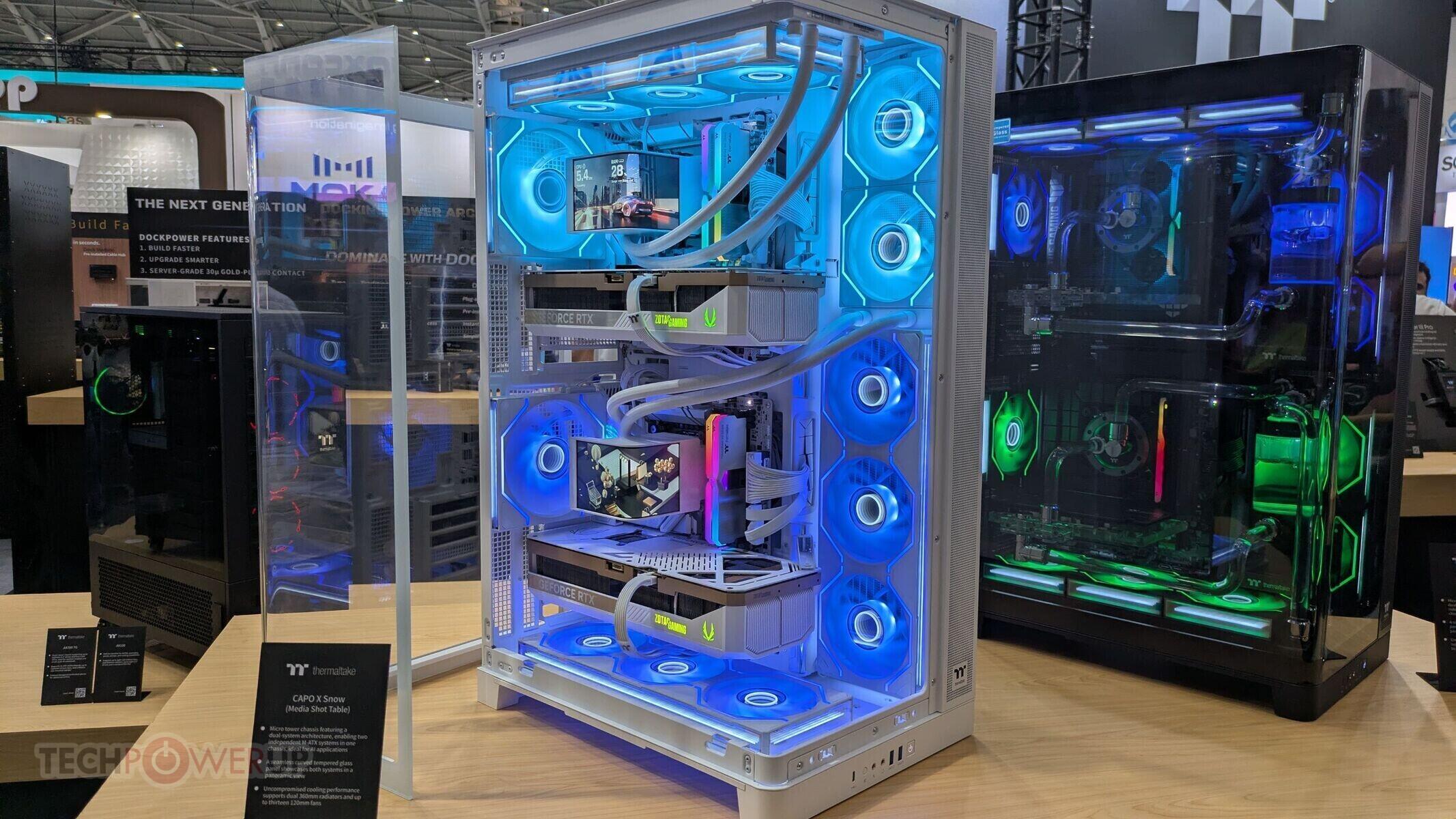 Thermaltake bikin casing yang bisa muat dua PC dalam satu casing. Tertarik coba?