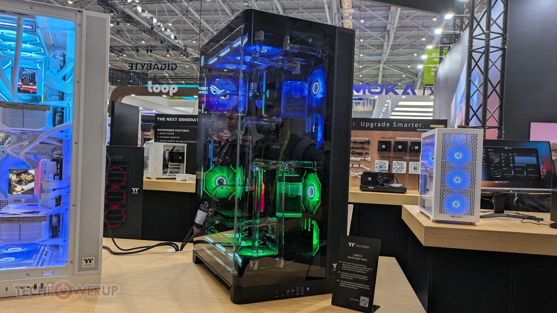 Thermaltake bikin casing yang bisa muat dua PC dalam satu casing. Tertarik coba?
