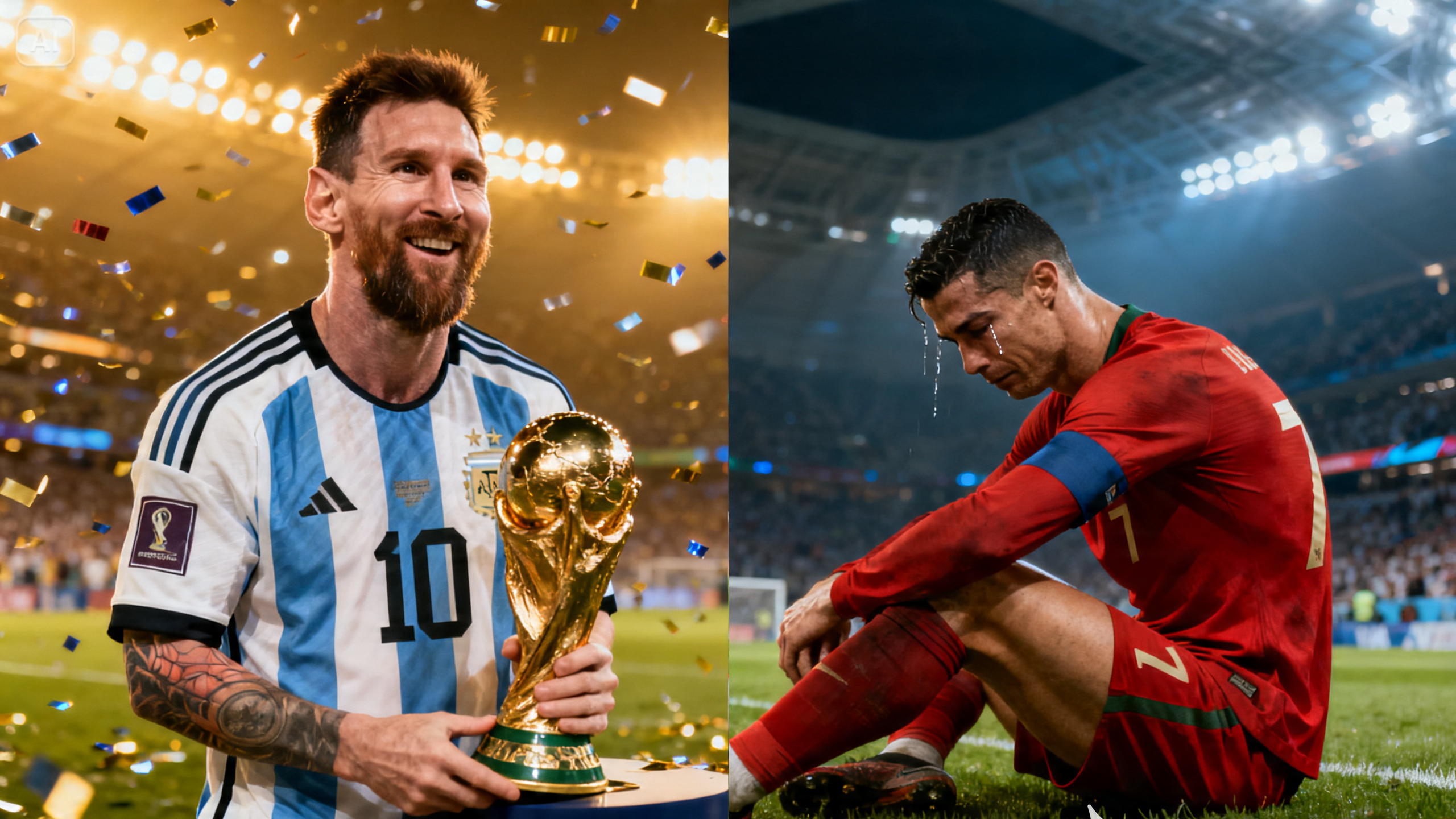 It is becoming increasingly evident who is the GOAT (Greatest Of All Time) in the world of football.