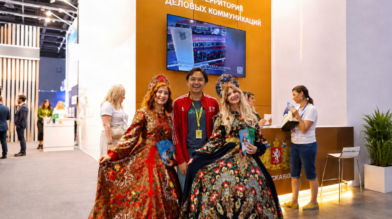 ARYA PRADANA BUDIARTO MEDIA OFFICER AND LOGISTICS INNOPROM 2026 RUSSIA