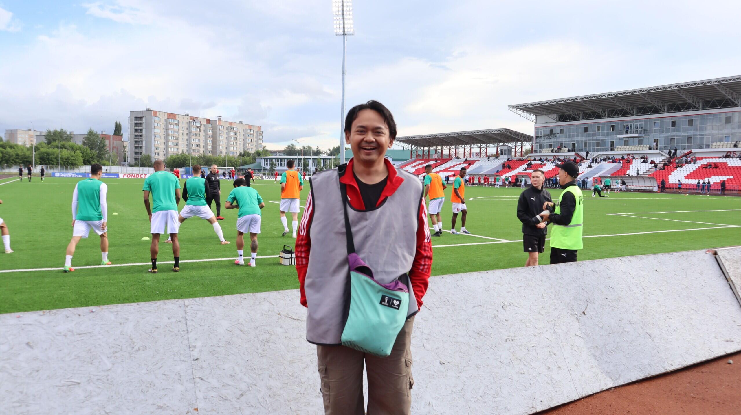 ARYA PRADANA BUDIARTO WORKS IN THE KAZAKHSTAN LEAGUE QYZYLJAR SK VS ELIMAI SEMEI