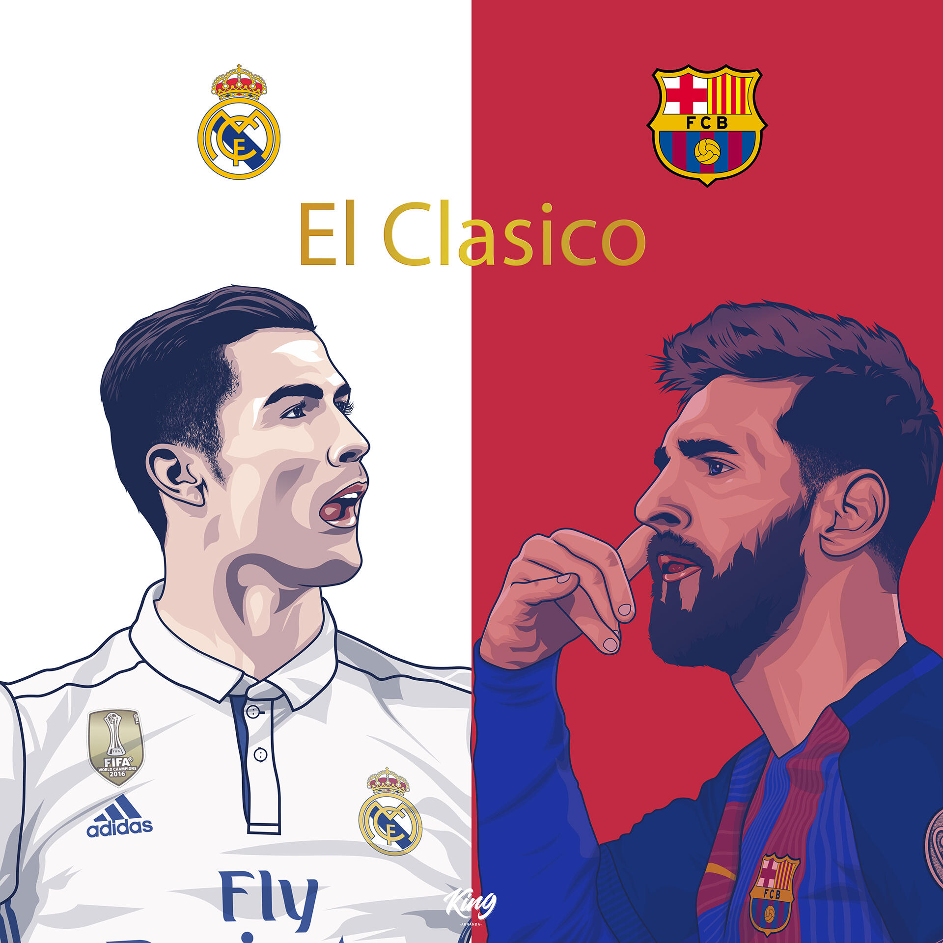 If Messi is the Goat, we'll end the debate!