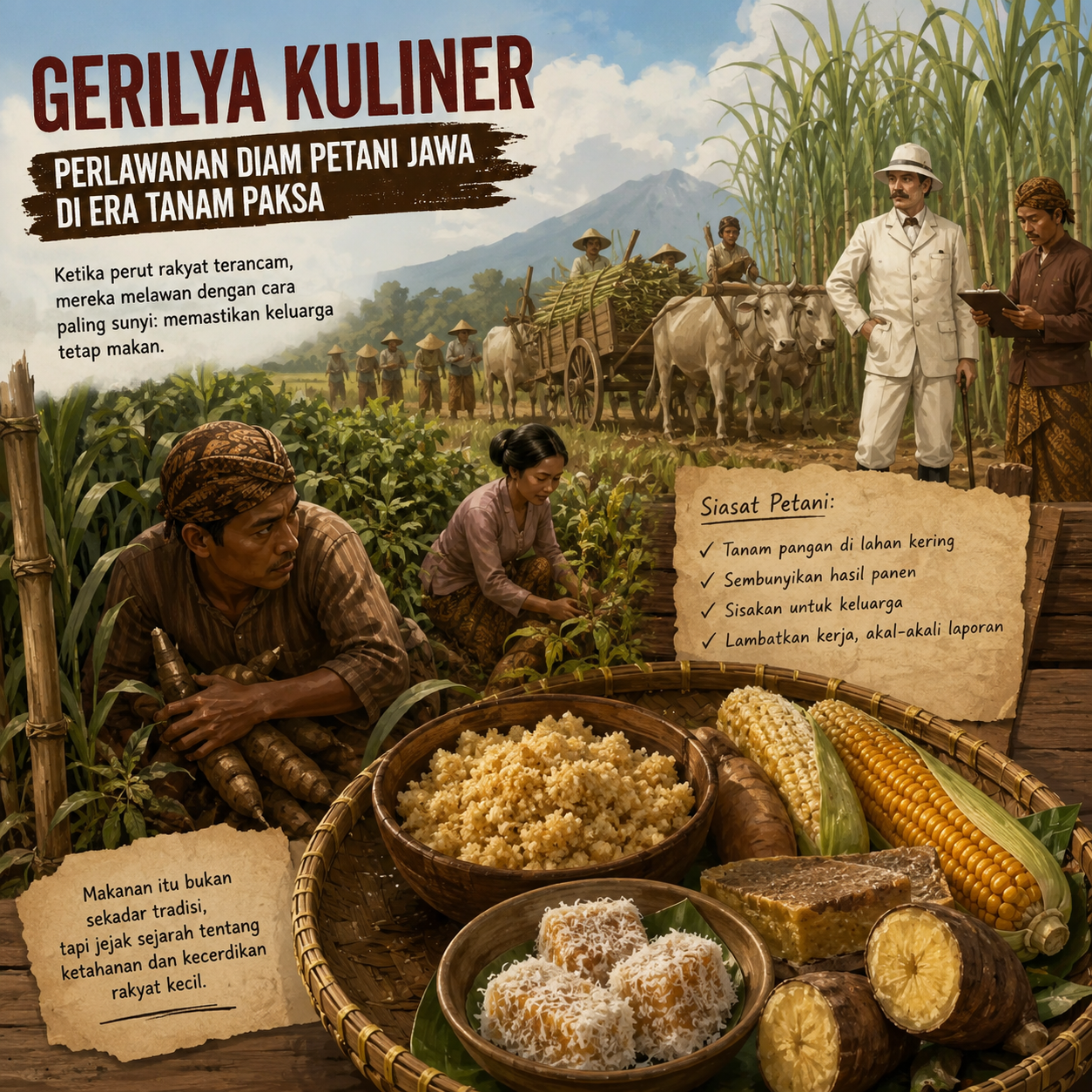 Fighting Through the Kitchen: The Story of Culinary Guerrillas in Colonial Times