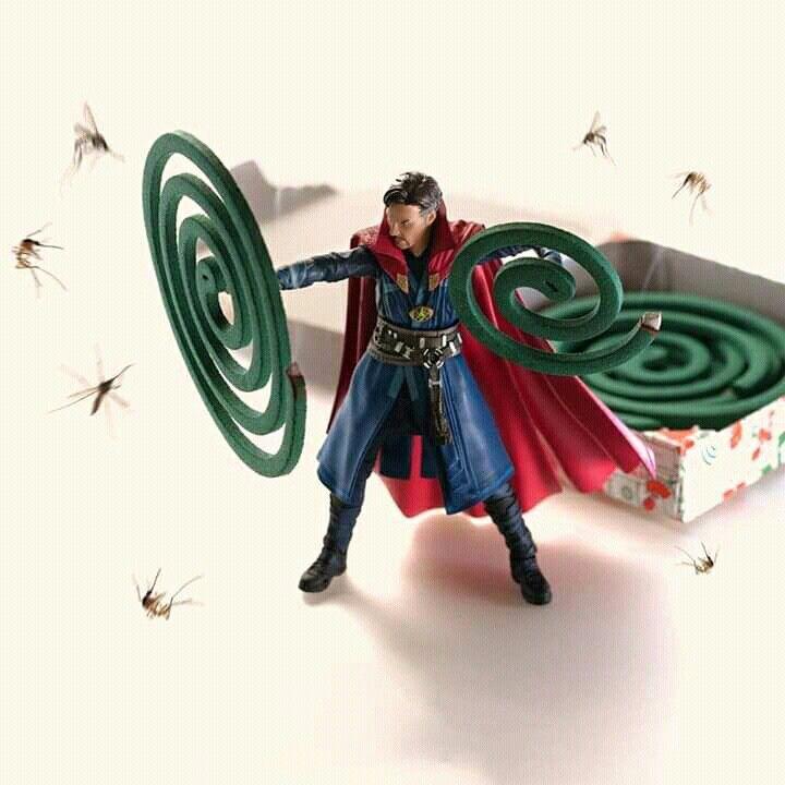 When a Super Hero Action Figure Toy in the Hands of a Wild Imagination! Part 2