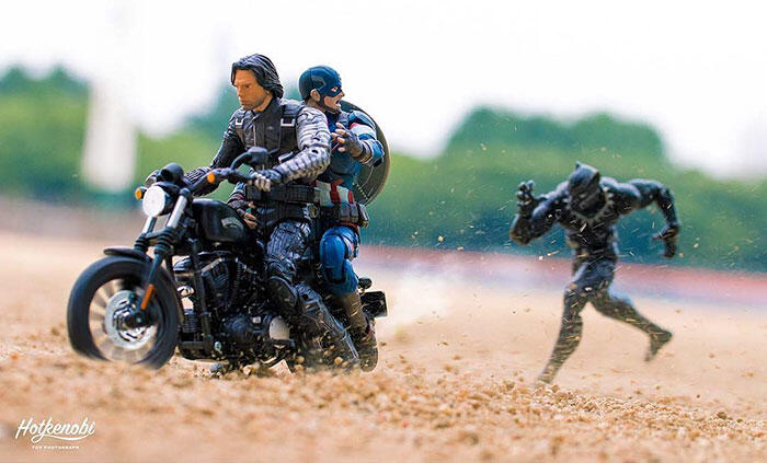 When a Super Hero Action Figure Toy in the Hands of a Wild Imagination! Part 2