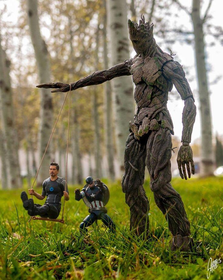 When a Super Hero Action Figure Toy in the Hands of a Wild Imagination! Part 2