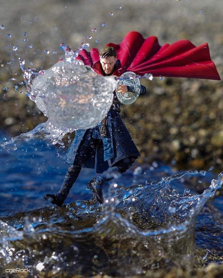 When a Super Hero Action Figure Toy in the Hands of a Wild Imagination! Part 2