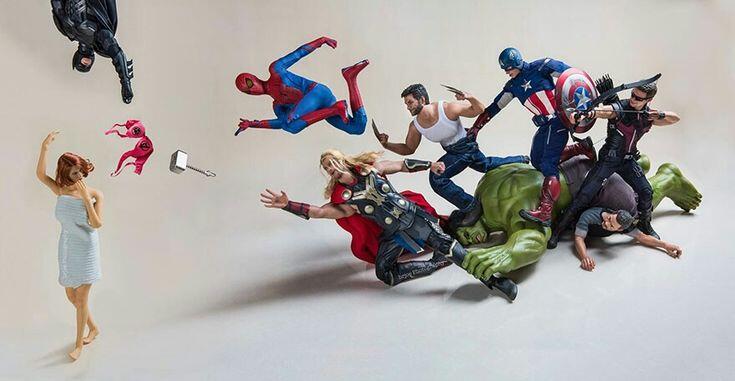 When a Super Hero Action Figure Toy in the Hands of a Wild Imagination! Part 2