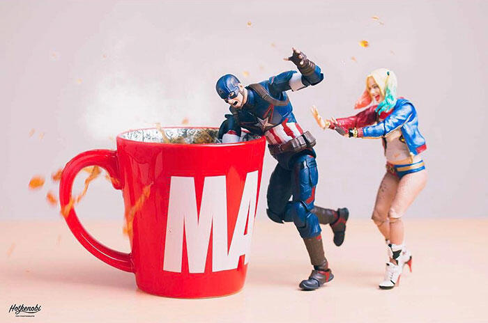 When a Super Hero Action Figure Toy in the Hands of a Wild Imagination! Part 2