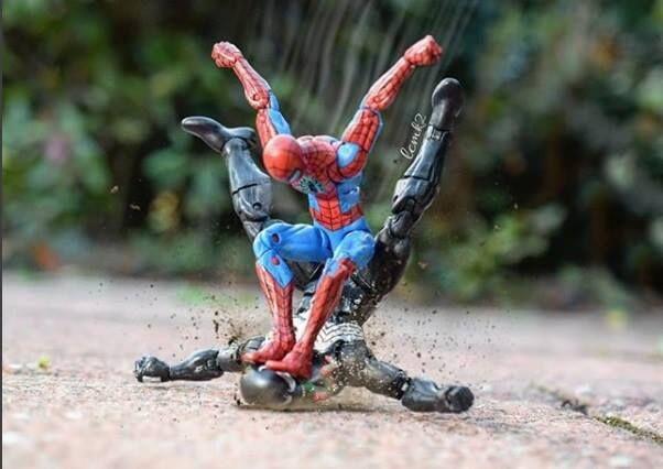 When a Super Hero Action Figure Toy in the Hands of a Wild Imagination! Part 2