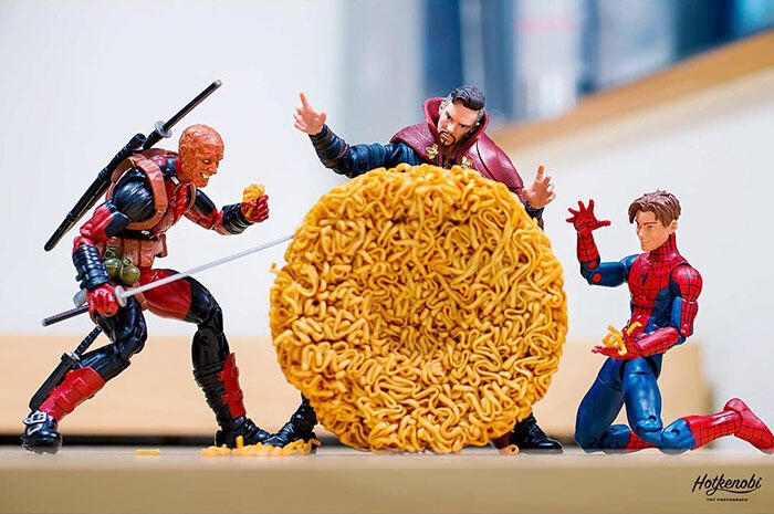 When a Super Hero Action Figure Toy in the Hands of a Wild Imagination! Part 2