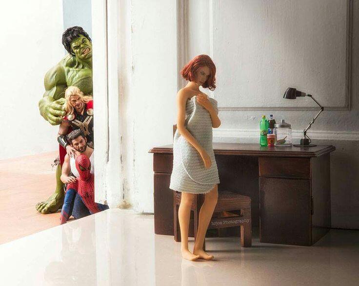 When a Super Hero Action Figure Toy in the Hands of a Wild Imagination! Part 2