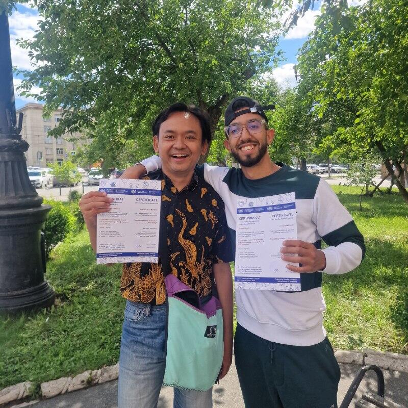ARYA PRADANA BUDIARTO : PASSED FIRST YEAR OF PhD STUDY AT SOUTH URAL STATE UNIVERSITY
