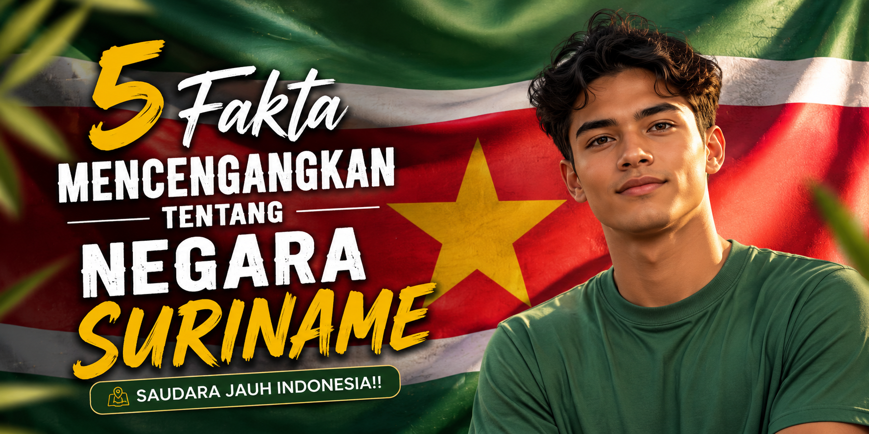 5 Amazing Facts About the Country of Suriname, Indonesia's Distant Relative!!