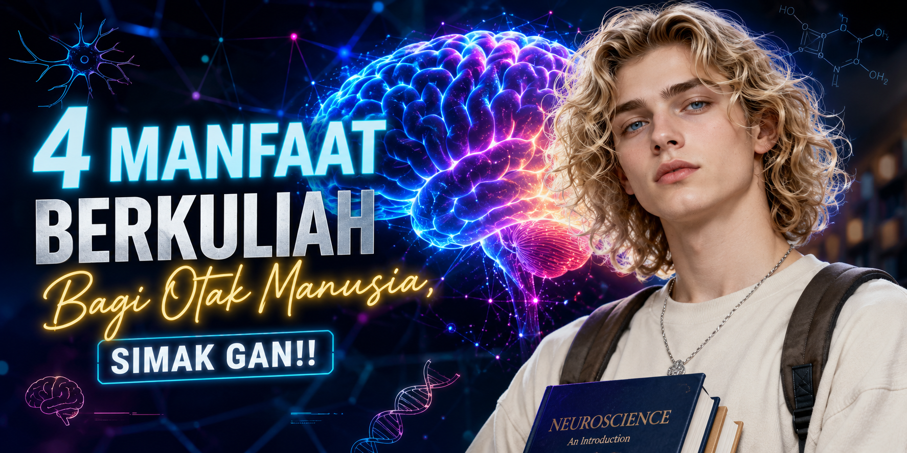 4 Benefits of Studying for the Human Brain, Listen, Bro!!