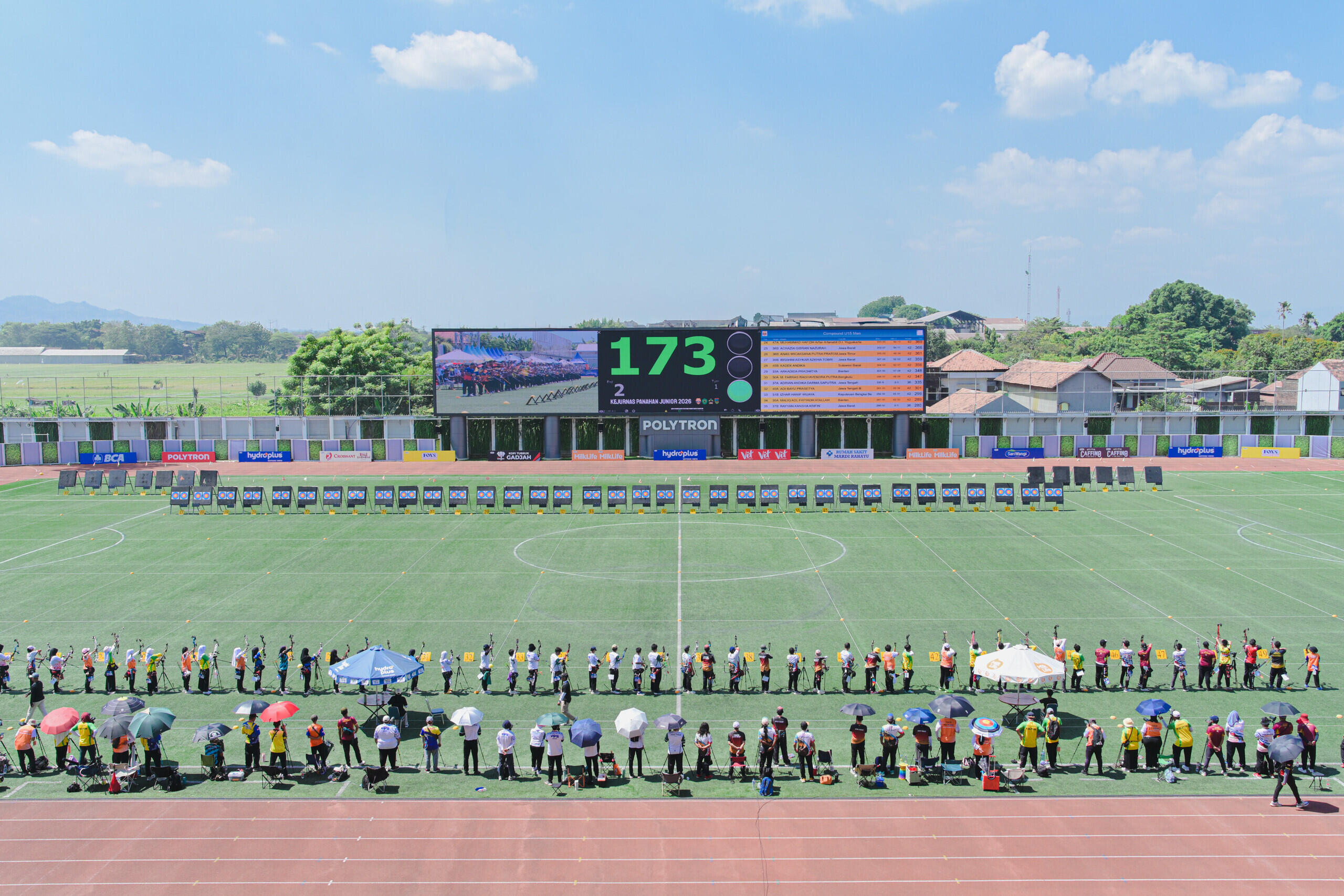 906 Archery Athletes from 29 Provinces Appeared in the MilkLife Archery Challenge