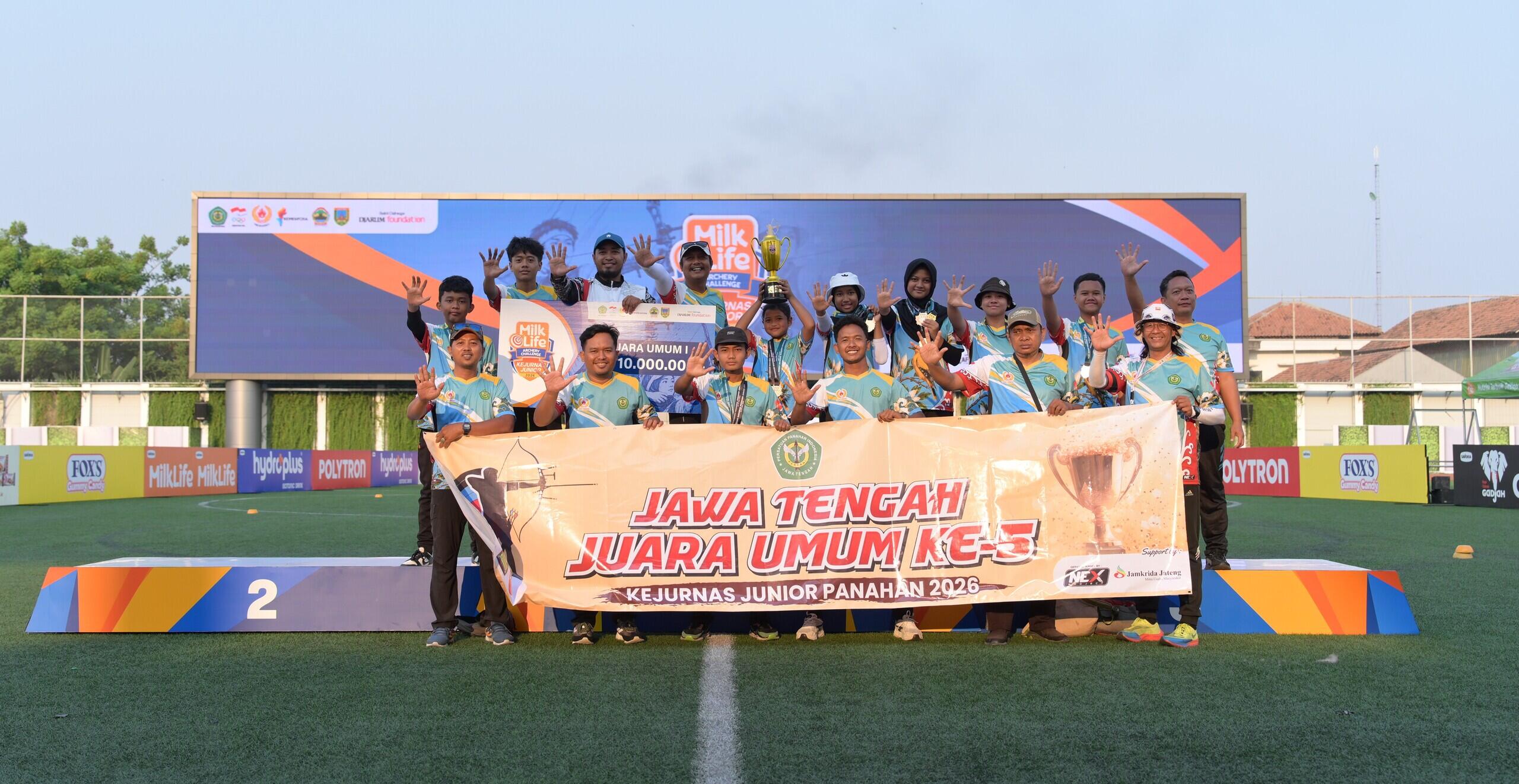 Central Java Wins Overall Champion Title at the 2026 MilkLife Archery Challenge Junior National Championship