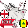 KBH World Cup 2022 R16 ENG vs SEN 3-0