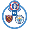 Liga Primer Inggris: West Ham VS Manchester City