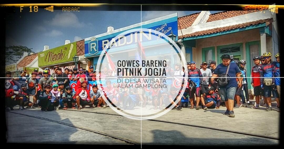 Gowes Sepeda  bareng Komunitas  Pitnik Jogja  di  Studio Alam 