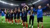Pendukung Kroasia Membeberkan Banner "Terimakasih Rusia" di Moskow