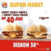 10 Kupon Promo Burger King Maret 2019, Ada Diskon 50% Hingga Menu Harga Rp 20 Ribuan