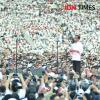 Rombongan Relawan Jokowi-Ma'ruf Amin Pulang, Jalanan Tersendat