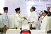 Jokowi Nyoblos di Gambir, Prabowo di Bojongkoneng Bogor