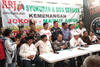 Syukuran Kemenangan Paslon 01 Versi QC, Aliansi Relawan Jokowi Santuni Anak Yatim