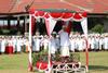 Hormati Pahlawan, Bupati Klungkung dan Peserta Apel Kenakan Pakaian Adat Bali