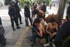 Kelompok Remaja Berpakaian Serba Hitam Kacaukan Hari Buruh di Bandung