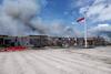 Mapolres Lampung Selatan Ludes Terbakar, Kerugian Miliaran Rupiah