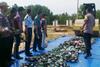 Polres Tanjungpinang Musnahkan Ratusan Botol Miras