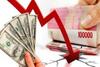 Rupiah Jatuh 25 Poin ke Rp14.480/USD