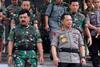 Panglima Pastikan Jajaran TNI Solid dan Back Up Penuh Polri