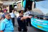 Hadapi Arus Mudik Lebaran, Petugas Sidak PO Bus dan Tes Urine Sopir