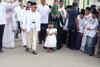 Ma'ruf Amin Rayakan Lebaran Haji Bersama Keluarga dan Santri di Serang