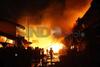 4 Rumah Terbakar, 12 Mobil Damkar dan 60 Personel Diterjunkan