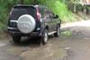 Jalan Datuk Rubiah di Medan Marelan Rusak Parah