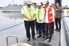 Prabowo dan Luhut 'Kawal' Jokowi Jajal Kapal Selam Aluguro