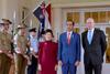 Presiden Jokowi Disambut Upacara Kenegaraan di Canberra