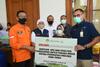 Satgas Tanggap COVID-19 BUMN Jatim Salurkan Bantuan APD ke Pemprov