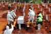 825 Pasien Covid-19 Dimakamkan di TPU Jombang Tangsel