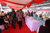 Panglima TNI dan Kapolri Tinjau Vaksinasi Massal di Stadion Utama GBK