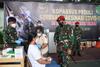 Danjen Kopassus Tinjau Serbuan Vaksinasi Covid-19