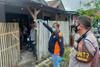2 Ruko Terbakar Hebat, Warga Kalang Kabut Takut Kobaran Api Menyambar Permukiman
