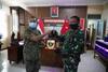 Jalin Kerja Sama, Danrem 121/Abw Terima Kunjungan TDM Malaysia