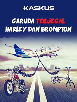 garuda-terjegal-harley-dan-brompton